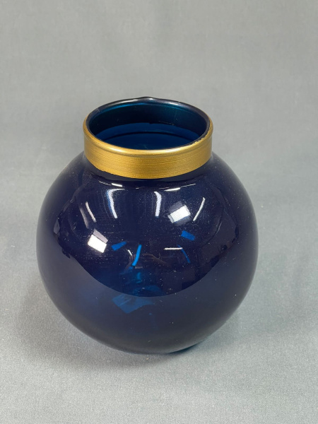 Ваза титания синяя Токио-3